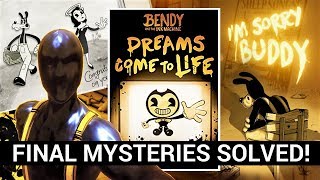 BATIMS Final Mysteries Solved Bendy amp the Ink Machine Theories [upl. by Lewak304]