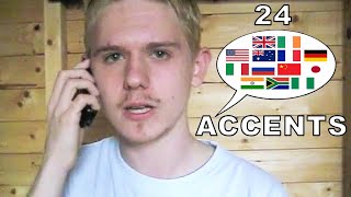 The English Language In 24 Accents [upl. by Akins]