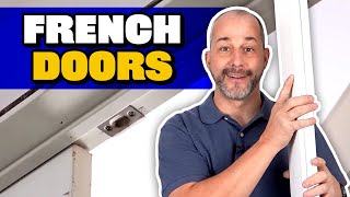 Install French Doors YOURSELF  DIY Tutorial [upl. by Philine489]