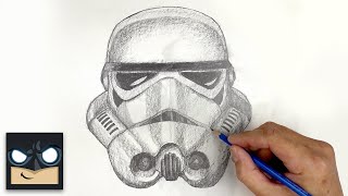 How To Draw Stormtrooper  Sketch Saturday [upl. by Lois]