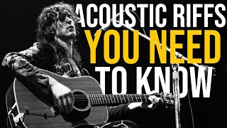 10 Acoustic Guitar Riffs That Will Make You A Better Player [upl. by Deborah]