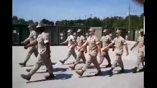 USMC US Marine Corps Marching Cadence [upl. by Tuchman]