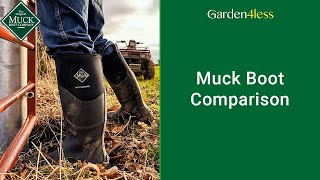 Muck Boot Comparison  Which Is Best [upl. by Avner]