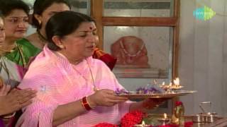 Ganpati Aarti  Sukhkarta Dukhharta  Lata Mangeshkar  Devotional Song  Marathi Song [upl. by Hopkins]