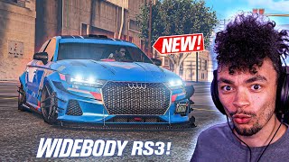 GTA 5 Online  NEW Obey Tailgater S CUSTOMIZATION Audi RS3 [upl. by Oravla]