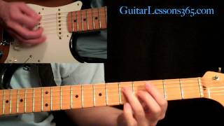 Rock This Town Guitar Lesson Pt1  Stray Cats  Intro amp Verse [upl. by Ohl]