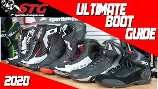 Which Motorcycle Boot Should YOU Buy  Sportbike Track gear [upl. by Reinald]