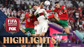 Morocco vs Portugal Highlights  2022 FIFA World Cup  Quarterfinals [upl. by Enasus226]