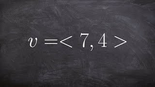 How to Find the Unit Vector U in the Same Direction as Vector V [upl. by Mehetabel]