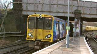 Half an Hour at 216  Birkenhead North Station 1022017  Class 507 508 terminus [upl. by Deny]