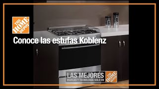 Conoce las estufas Koblenz  Línea Blanca  The Home Depot Mx [upl. by Grannie]