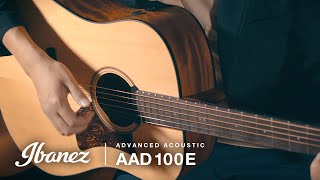 Ibanez AAD100E Acoustic Guitar [upl. by Devi782]