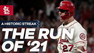 The Run of 21  St Louis Cardinals [upl. by Twedy]