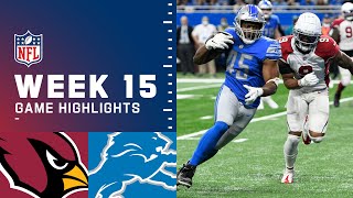 Cardinals vs Lions Week 15 Highlights  NFL 2021 [upl. by Jaclyn]