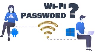 How to find WIFI password  Android amp Windows [upl. by Assilanna]